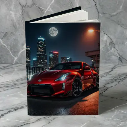 Nissan 370Z Red City Night Skyline