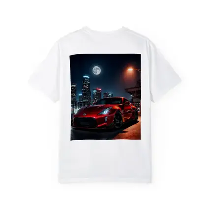 Nissan 370Z Red City Night Skyline