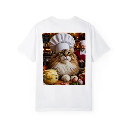 Norwegian Forest Cat Chef Cozy Kitchen