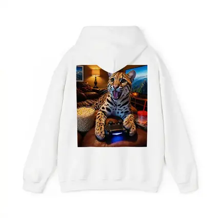 Ocelot Gaming Controller Cozy Living Room