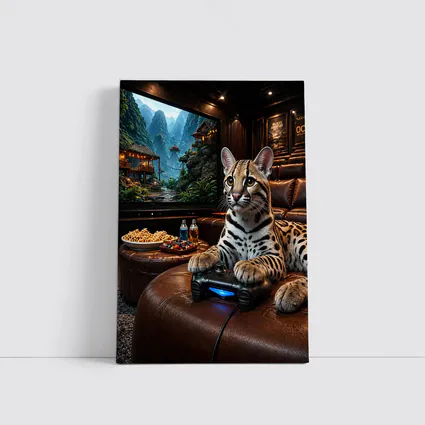Ocelot Gaming Controller Home Theater Room