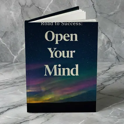 Open Your Mind Road to Success Quote