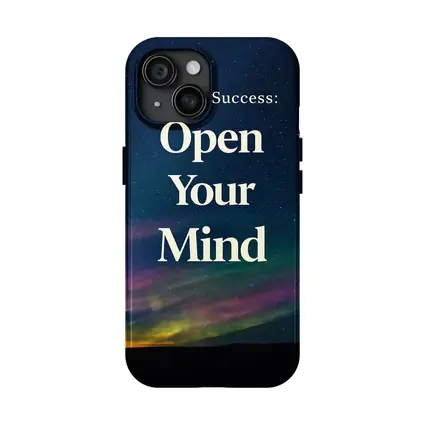 Open Your Mind Road to Success Quote