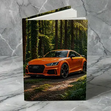 Audi TT RS Orange Forest Sunlight