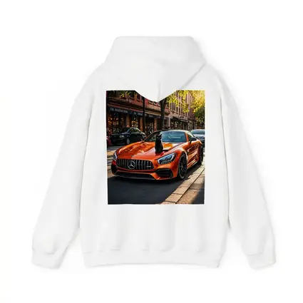Orange Mercedes AMG GT Black Cat Street