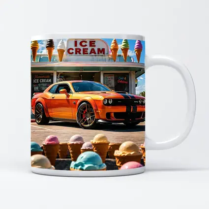 Dodge Challenger SRT Hellcat Ice Cream Shop