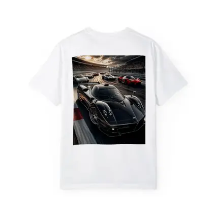 Pagani Zonda Racing on Track Sunset