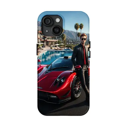Pagani Zonda Red Supercar Luxury Villa