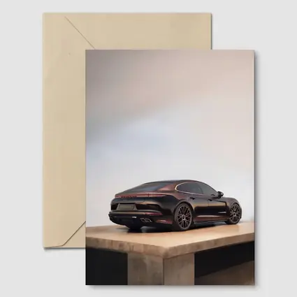 Porsche Panamera Dark Brown Studio Display