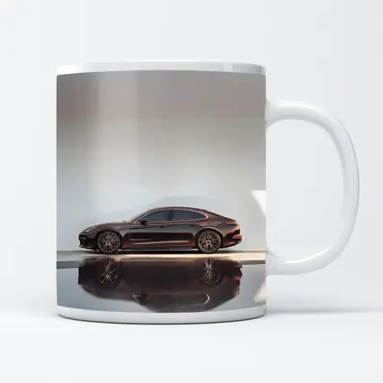 Porsche Panamera Dark Brown Minimal Studio