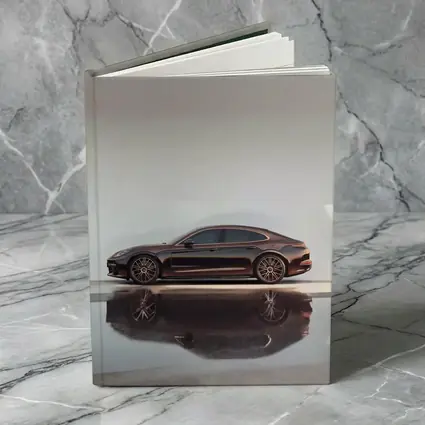 Porsche Panamera Dark Brown Minimal Studio