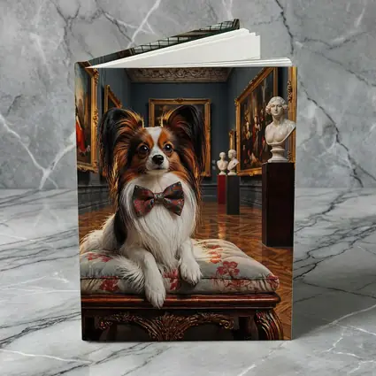 Papillon Dog Wearing Bow Tie Art Gallery