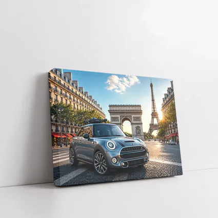 Mini Cooper S Paris Arc de Triomphe