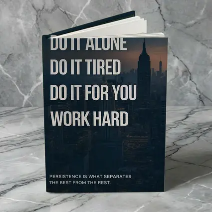 Persistence Hard Work Quote City Night