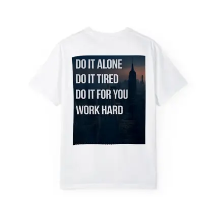 Persistence Hard Work Quote City Night
