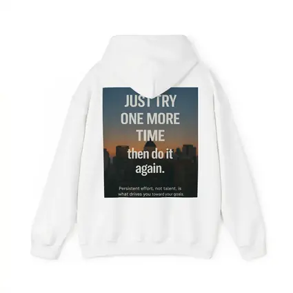 Persistence Motivation Quote City Skyline