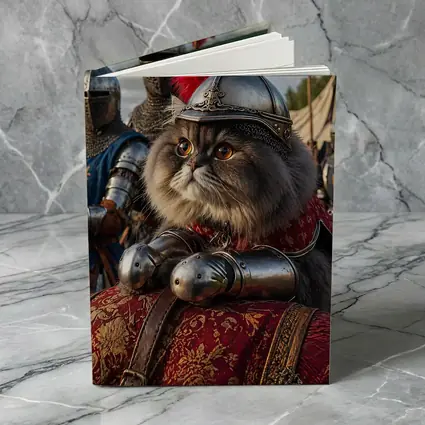 Persian Cat Knight Armor Medieval Tournament