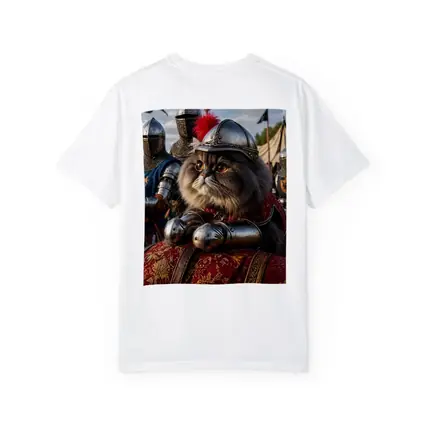 Persian Cat Knight Armor Medieval Tournament