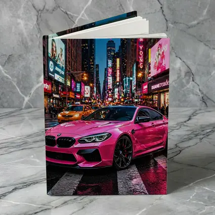 Pink BMW M6 Gran Coupe New York City