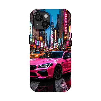 Pink BMW M6 Gran Coupe New York City