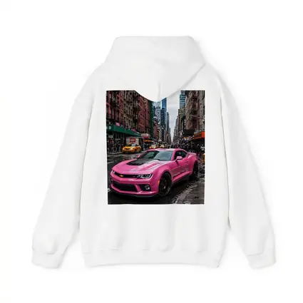 Pink Chevrolet Camaro SS New York City Streets