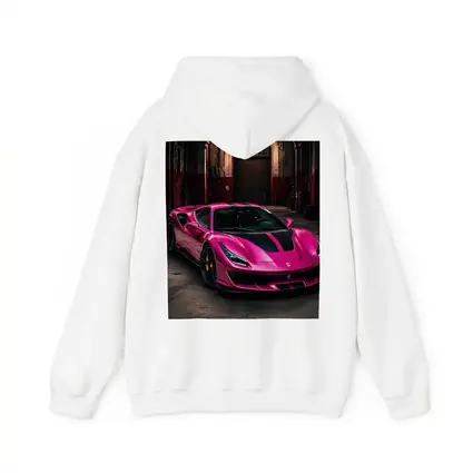 Pink Ferrari 488 GTB Industrial Garage