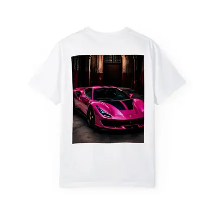 Pink Ferrari 488 GTB Industrial Garage