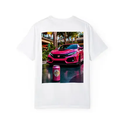 Honda Civic Type R Pink Tropical Mall Setting