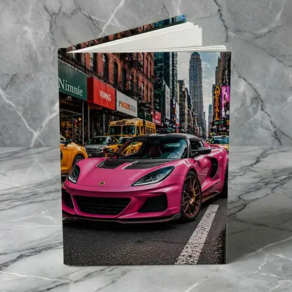 Pink Lotus Exige New York City Street