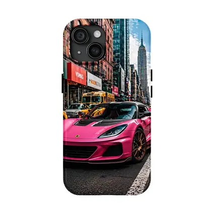 Pink Lotus Exige New York City Street