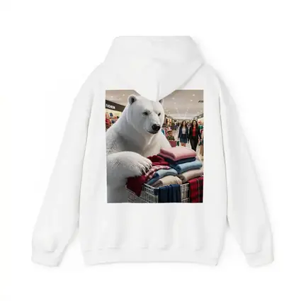 Polar Bear Shopping Cart Fashion Mall