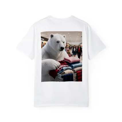 Polar Bear Shopping Cart Fashion Mall