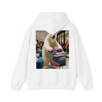 Polar Bear Shopping Cart Fashion Mall
