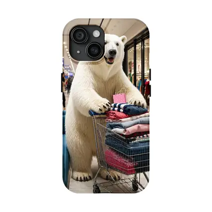 Polar Bear Shopping Cart Fashion Mall