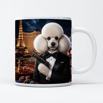 White Poodle Secret Agent Las Vegas Casino