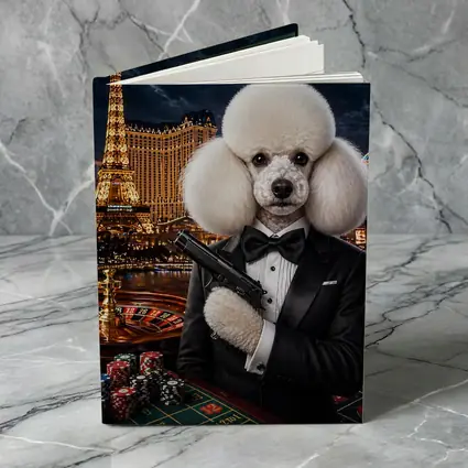 White Poodle Secret Agent Las Vegas Casino