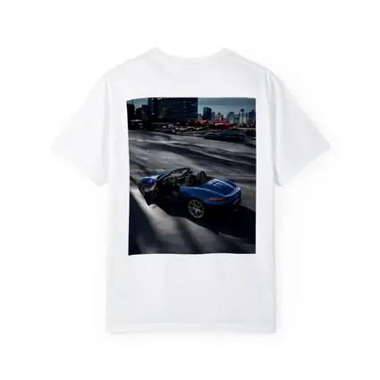 Porsche 718 Boxster S Blue City Highway