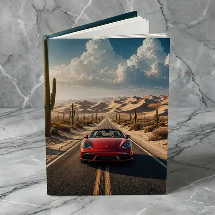 Porsche Boxster Red Desert Road Drive