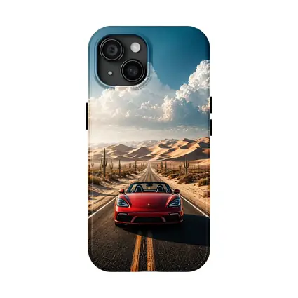 Porsche Boxster Red Desert Road Drive