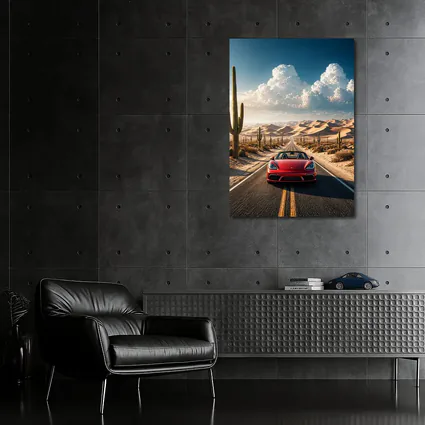 Porsche Boxster Red Desert Road Drive
