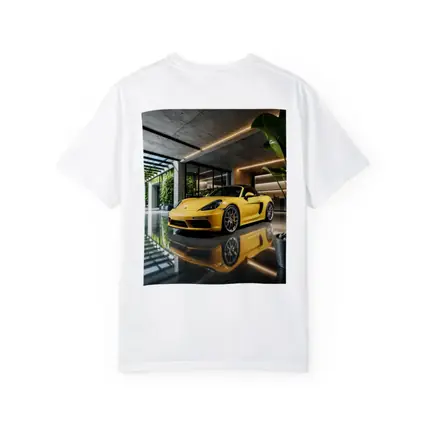 Porsche 718 Boxster Yellow Modern Garage