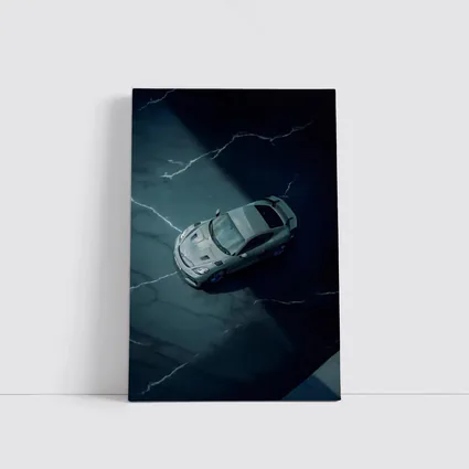 Porsche Cayman Storm Dark Marble Background