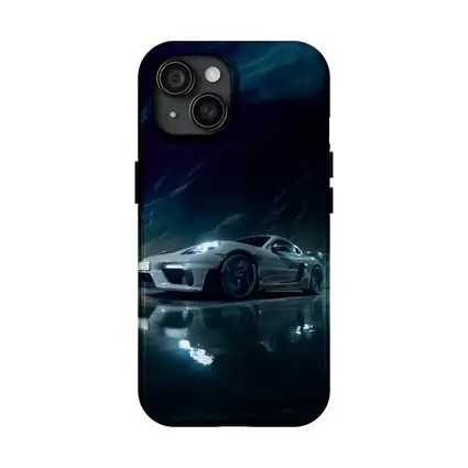 Porsche Cayman Dark Marble Cave Setting