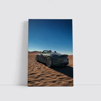 Porsche Boxster Spyder Desert Sand Dunes