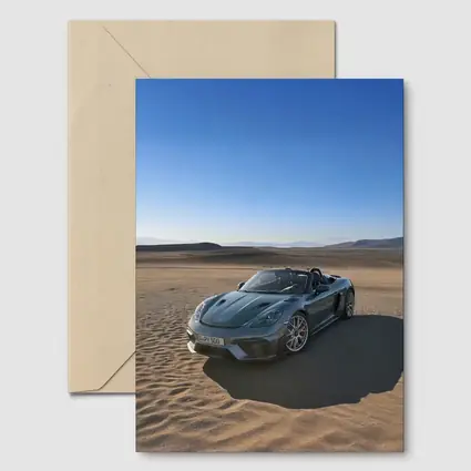 Porsche 718 Spyder RS Desert Sand