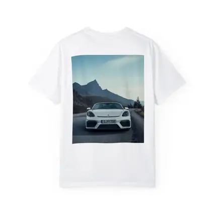 Porsche Boxster Spyder White Mountain Road