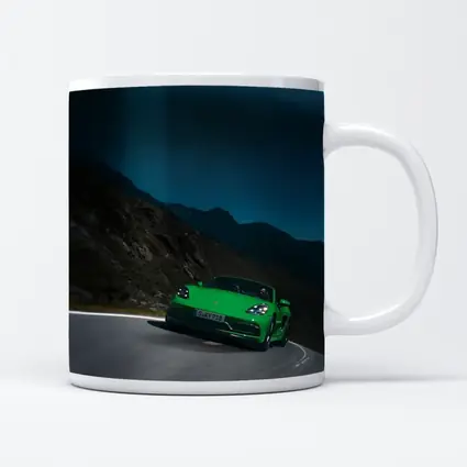 Porsche 718 Green Mountain Road Night Drive