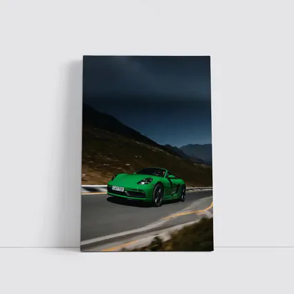 Porsche Boxster Green Mountain Road Dusk