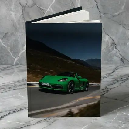 Porsche Boxster Green Mountain Road Dusk