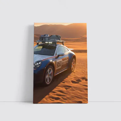 Porsche 911 Dakar Rally Car Desert Dunes